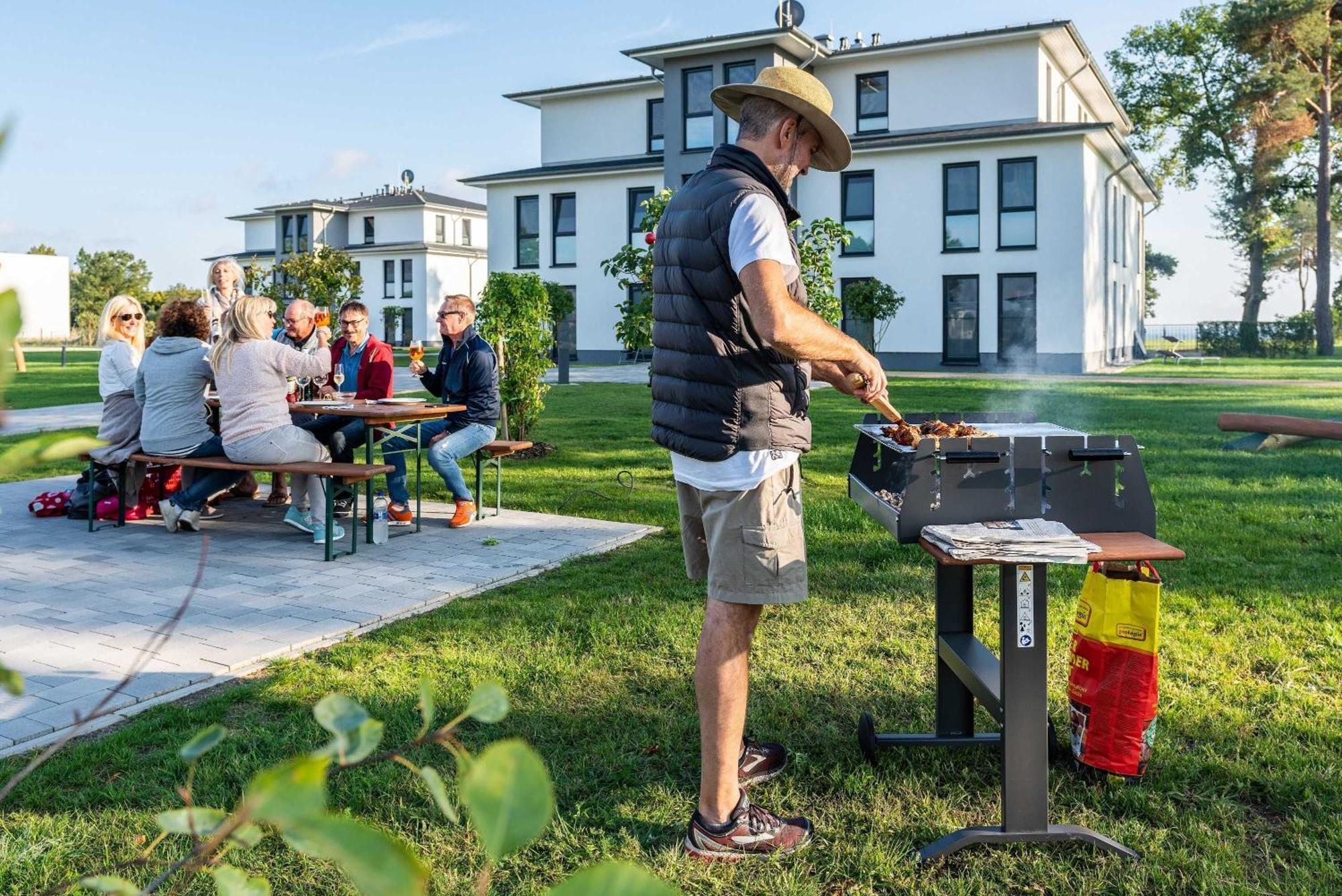 Terrassenwohnung "Inselreich" - Oase Am Haff Garz  Exterior foto